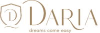 Daria Logo mit Slogan klein für Formulare